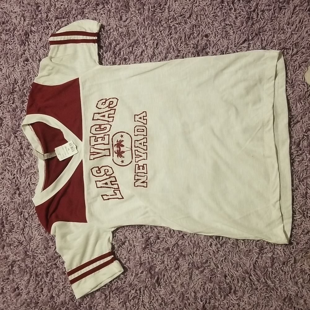 Las Vegas V neck t shirt